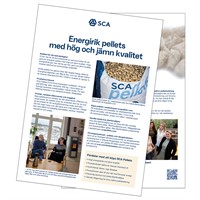 Informationsblad SCA Pellets - värmepellets