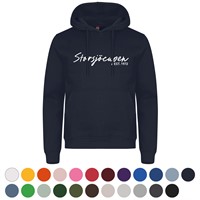 Hood tröja text